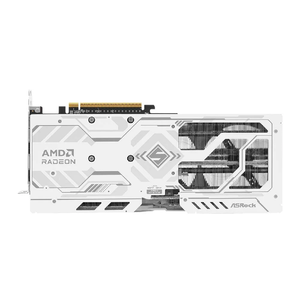 Imagem 5 de 5 do produto Placa De Vídeo Asrock Amd Radeon Rx 9060 Xt Steel Legend Oc 16gb Gddr6 128 Bits - 90-ga5jzz-00uanf