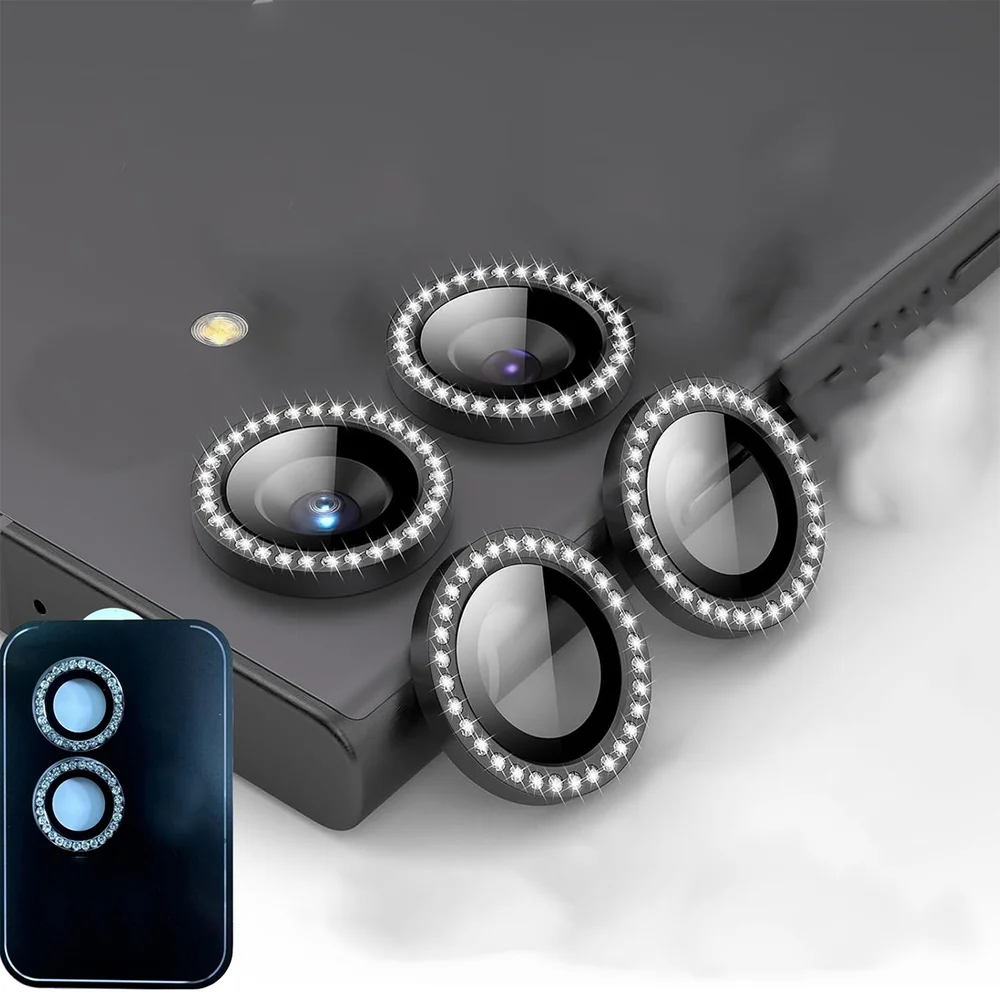 Imagem 4 de 5 do produto Kit 2 Lente Película De Câmera Compatível Com Moto Edge 50 G15 G35 G55 G75 G84 G85 Cor:rosa Brilho;tamanho:g55
