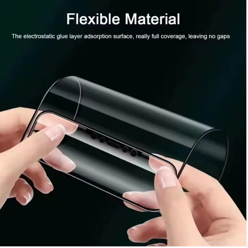 Imagem 2 de 4 do produto Película De Cerâmica Fosca Privacidade Compatível Para Smartphone Xiaomi Redmi 14c / Redmi A5