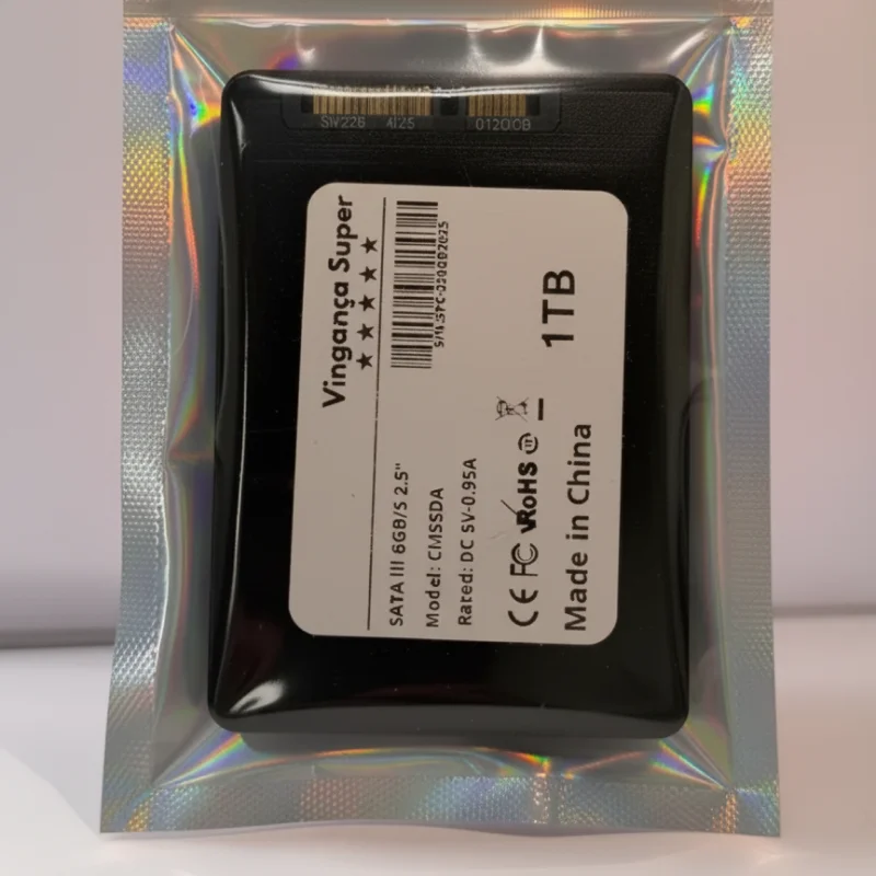 Imagem 2 de 2 do produto SSD 1TB Vingança Super 2.5” Sata Iii – Leitura 550mb/s, Preto, Interno Para PC E Notebook