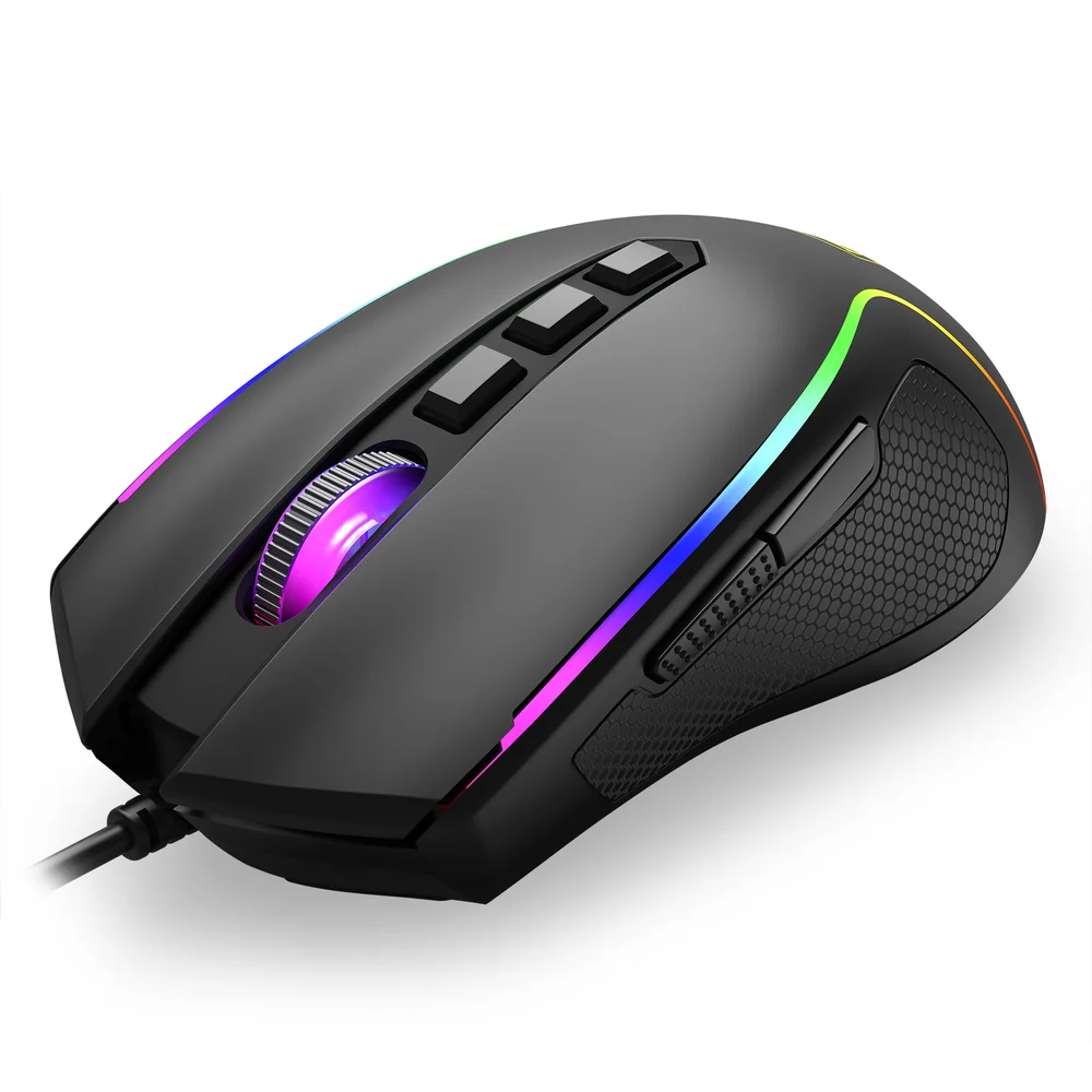 Imagem 3 de 5 do produto Mouse Gamer T-dagger Darkangel RGB 4000dpi Preto V3