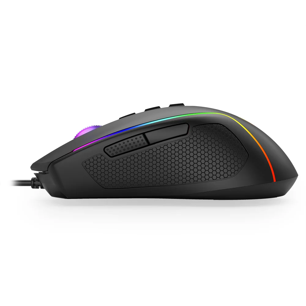Imagem 5 de 5 do produto Mouse Gamer T-dagger Darkangel RGB 4000dpi Preto V3