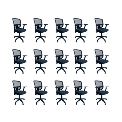 Cadeira De Escritório Diretor Oficial Ergon Uni - 15