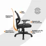 Cadeira De Escritório Diretor Oficial Ergon Uni - 1