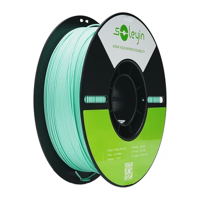 Filamento Soleyin Ultra Pla 1.75 1kg Light Green Verde Claro