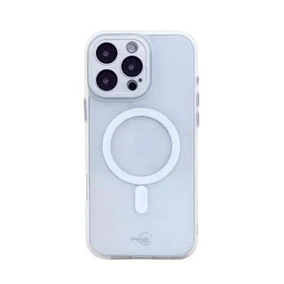 Capa Iphone 16 Pro   Iplace, Poli Com Proteção De Câmera E Indução, Branca