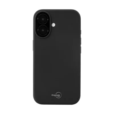 Capa Iphone 16,   Iplace, Silicone Essential, Preto