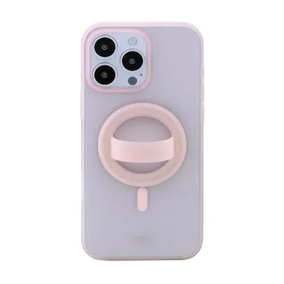Capa Iphone 16 Pro Max,   Iplace, Ring Rosa