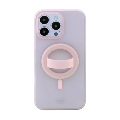 Capa Iphone 16 Pro,   Iplace, Ring Rosa
