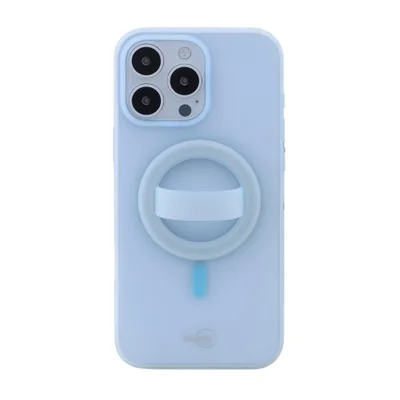 Capa Iphone 16 Pro,   Iplace, Ring Azul