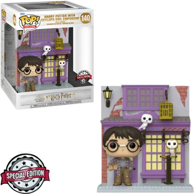Funko Pop Harry Potter Exclusive - Harry Potter With Eeylops Owl Emporium 140 (deluxe)
