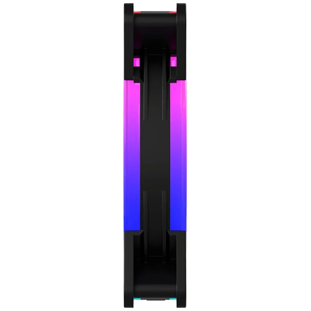 Cooler Fan Para Gabinete Noto Molex 4pin Preto Ventoinha Clanm Gamer 6