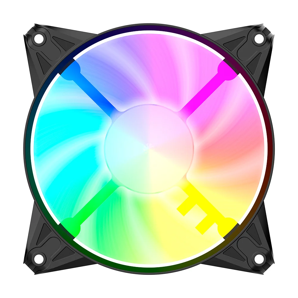Imagem 4 de 5 do produto Kit Cooler Fan ARGB Clanm Eurus Com Controladora e Controle Remoto - 3 Unidades 120mm