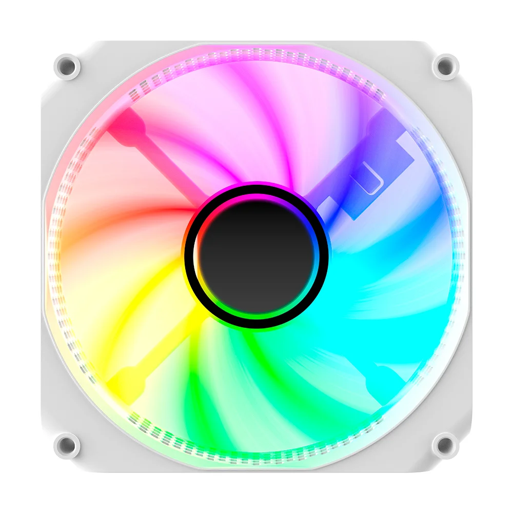 Imagem 2 de 5 do produto Kit 3 Fans RGB Clanm Snow Auster