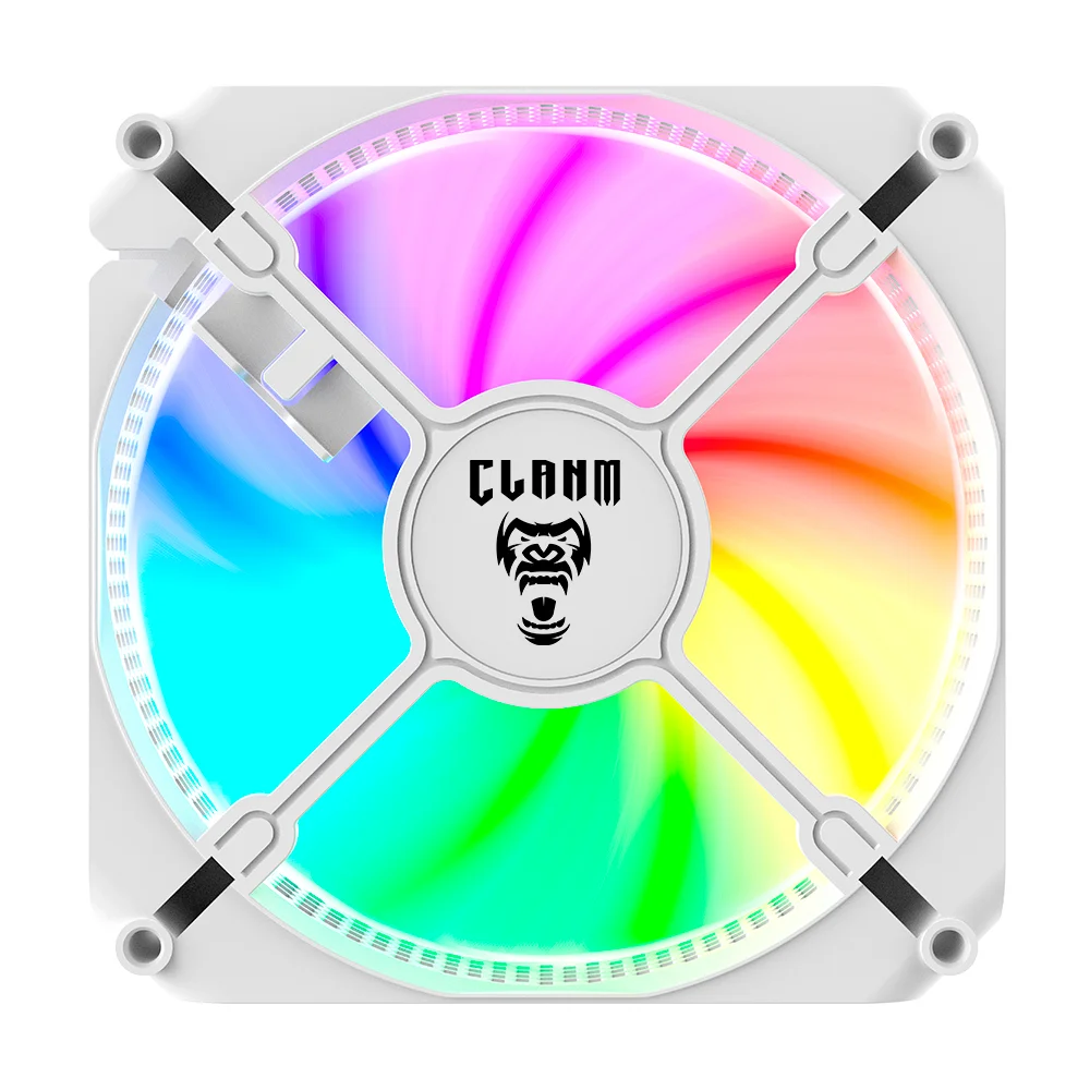 Imagem 5 de 5 do produto Kit 3 Fans RGB Clanm Snow Auster