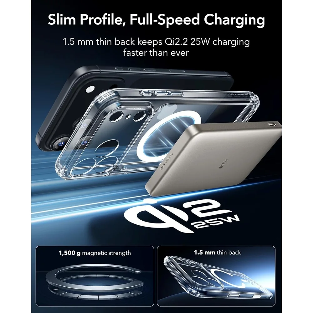 Imagem 2 de 5 do produto Capa Esr Iphone 17 Pro Max Magsafe Câmera + Protetor