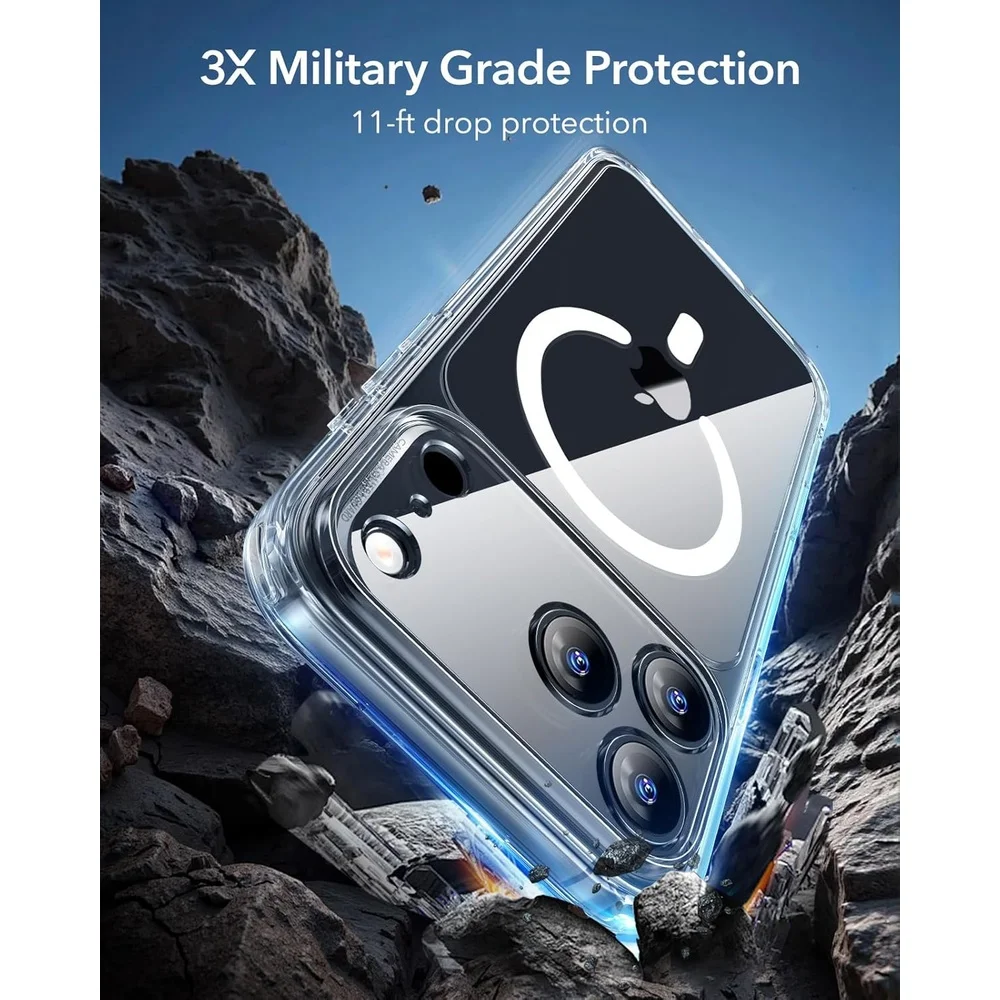 Imagem 3 de 5 do produto Capa Esr Iphone 17 Pro Max Magsafe Câmera + Protetor