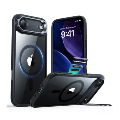 Capa Esr Iphone 17 Air Halolock Híbrida Suporte Câmera