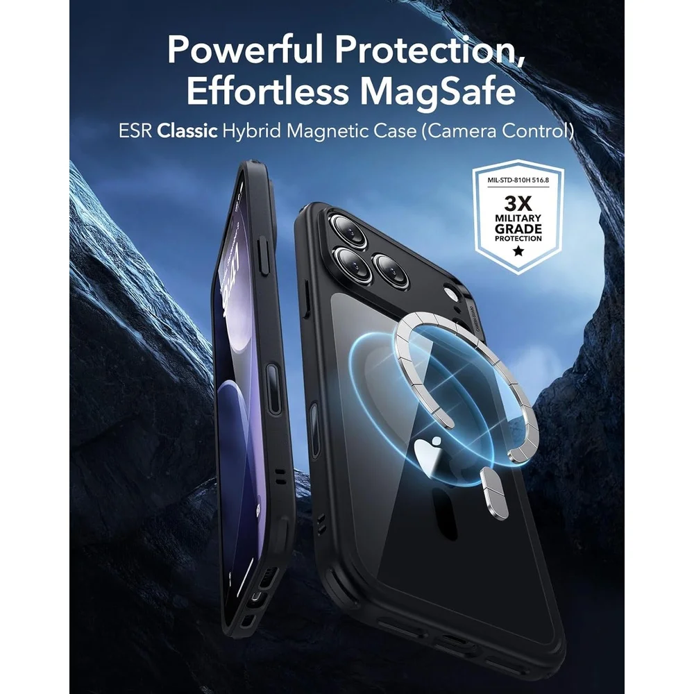 Imagem 4 de 5 do produto Capa Esr Halolock Iphone 17 Pro C/ Magsafe Proteção Híbrida