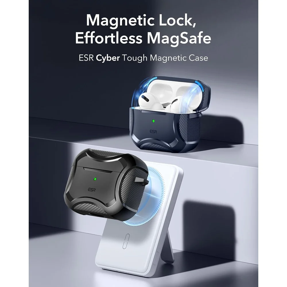 Imagem 5 de 5 do produto Capa Esr Para Airpods 4 (2024) Com Magsafe Preta