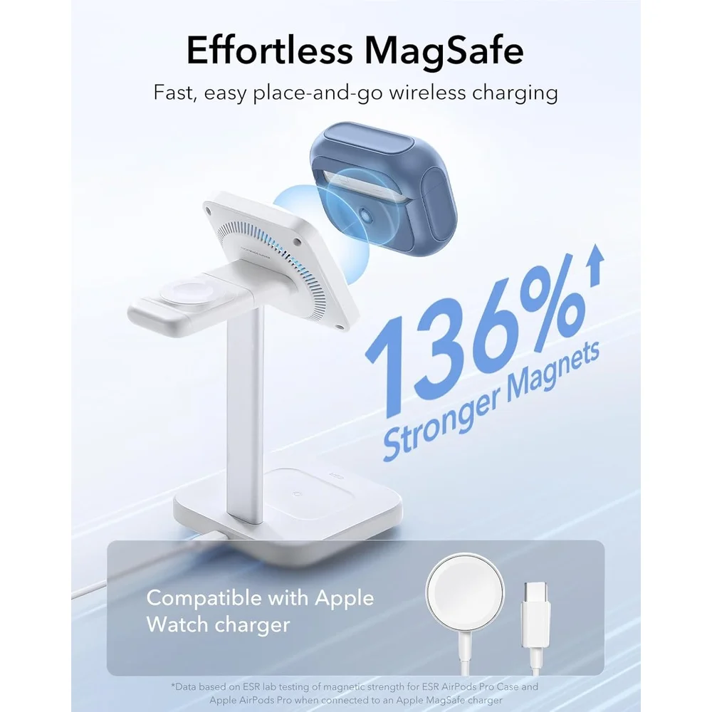 Imagem 2 de 5 do produto Capa Esr P/ Airpods Pro 2 Geração Magsafe Lanyard Azul