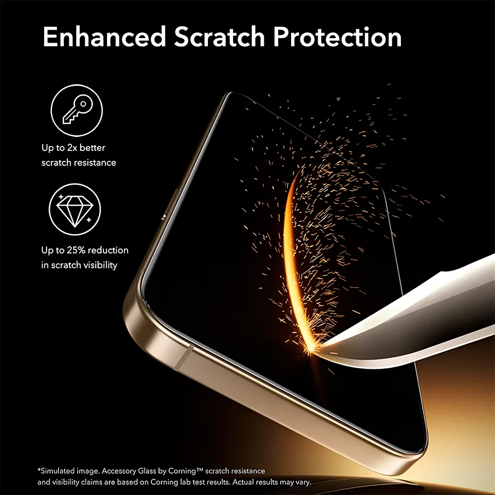 Imagem 5 de 5 do produto Película Para Iphone 17 Pro Max Esr Armorite Pro Corning