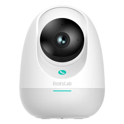 Câmera Segurança Interna Botslab 2e Pro Full Hd 360 Wifi