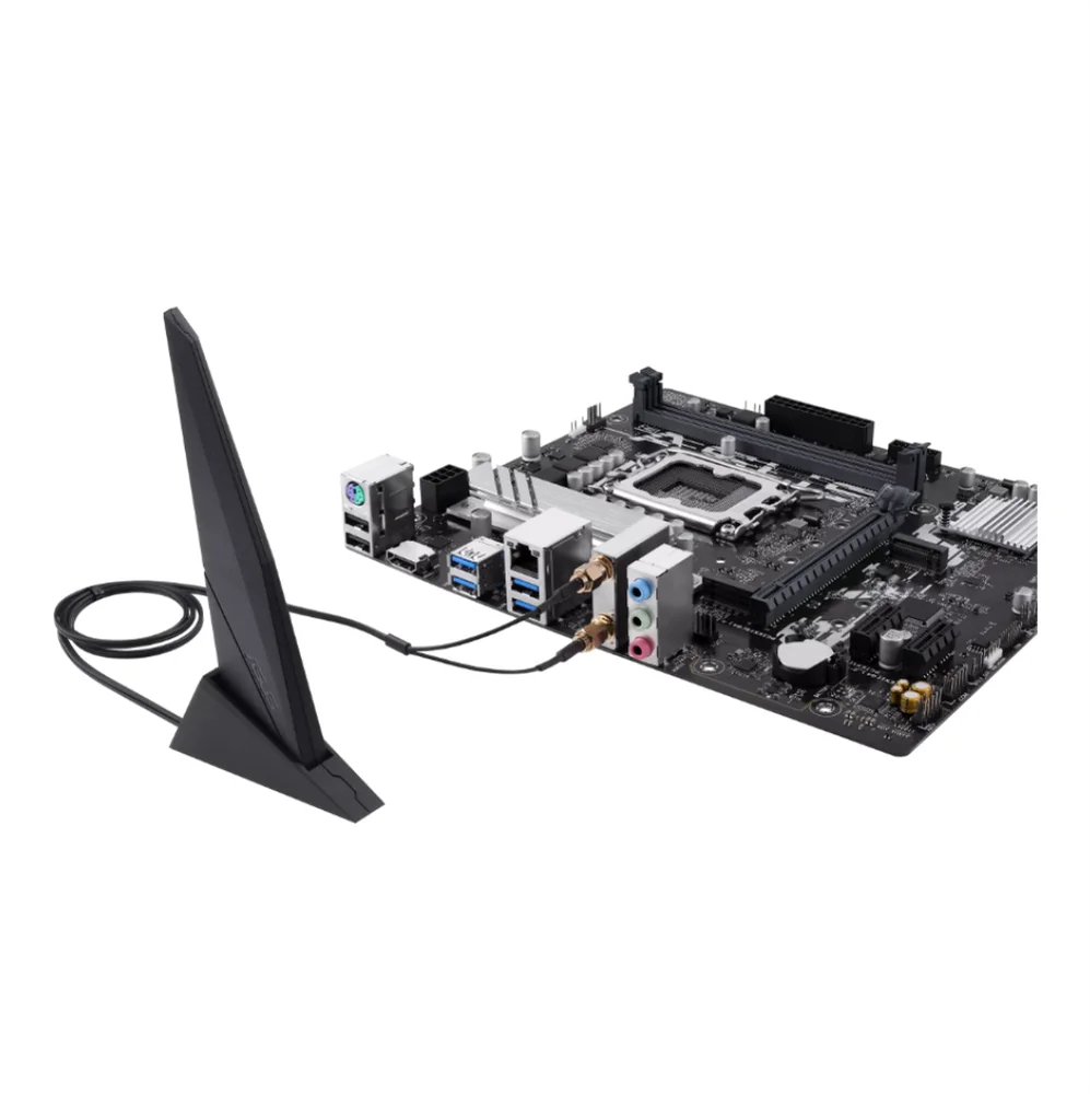 Placa Mãe Asus B760m-ayw Wifi D4, Intel LGA  1700, Matx, Wf/blt, Ddr4 - B760m-ayw Wifi D4 6