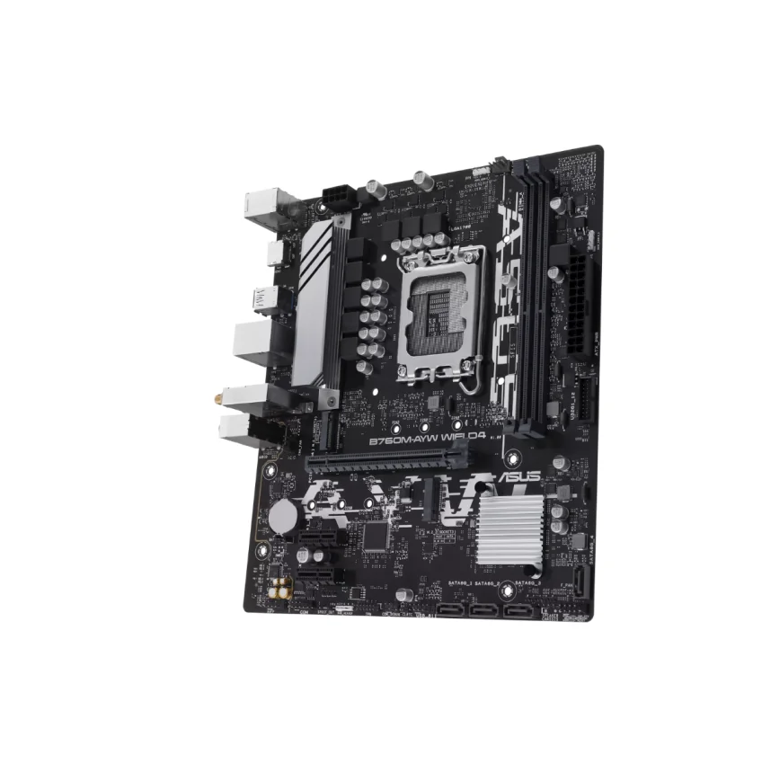 Placa Mãe Asus B760m-ayw Wifi D4, Intel LGA  1700, Matx, Wf/blt, Ddr4 - B760m-ayw Wifi D4 8