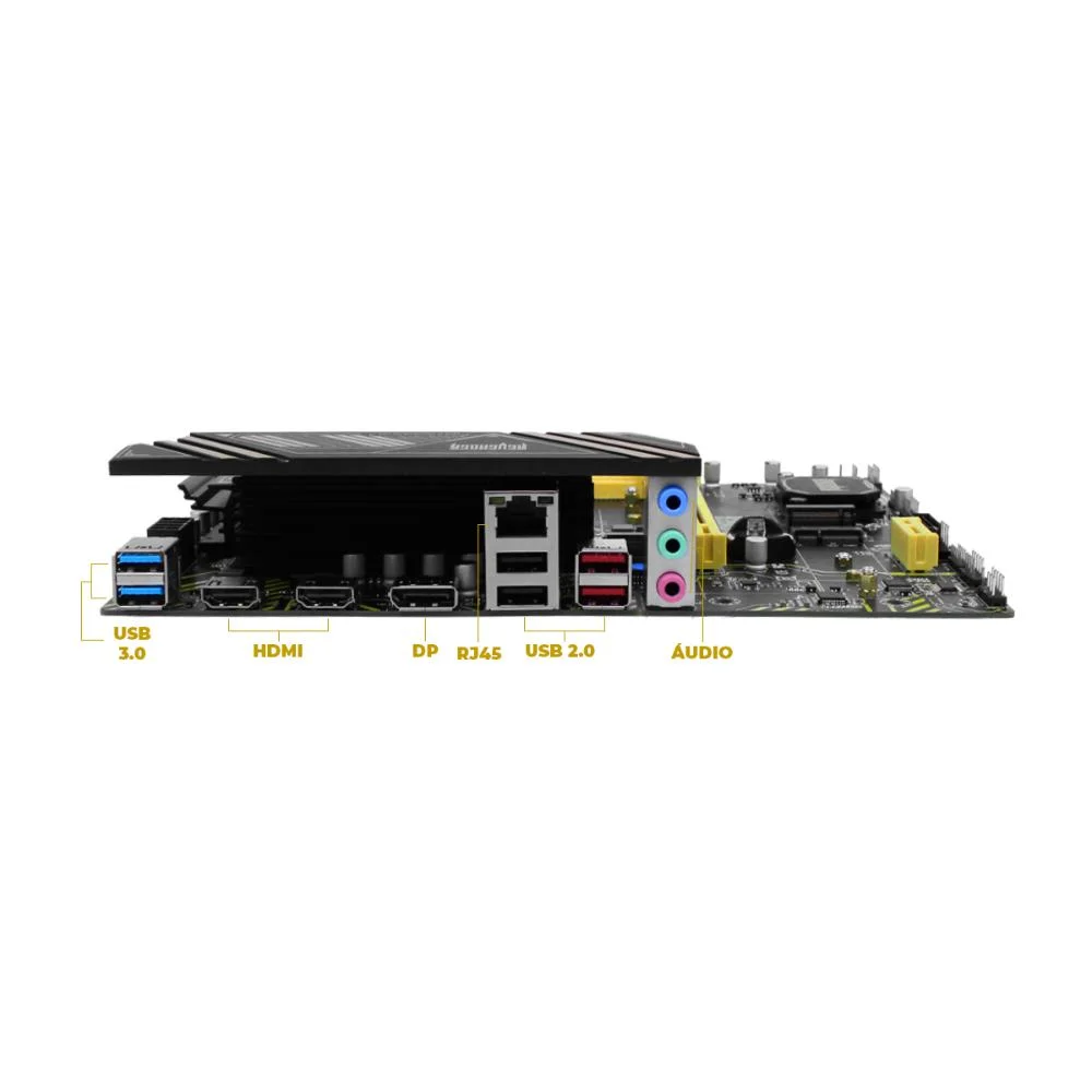 Placa-mãe Intel B760 LGA 1700 Micro-atx Suporte Nvme PCi-e 4.0 Slot Wi-fi M.2 5