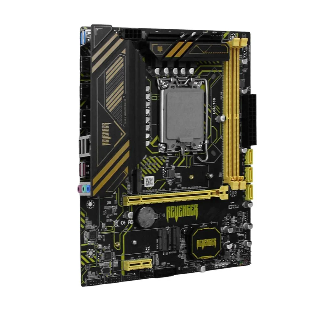 Placa-mãe Intel B760 LGA 1700 Micro-atx Suporte Nvme PCi-e 4.0 Slot Wi-fi M.2 7