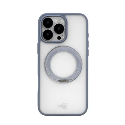 Capa Iphone 16 Pro   Iplace, Stand Cinza