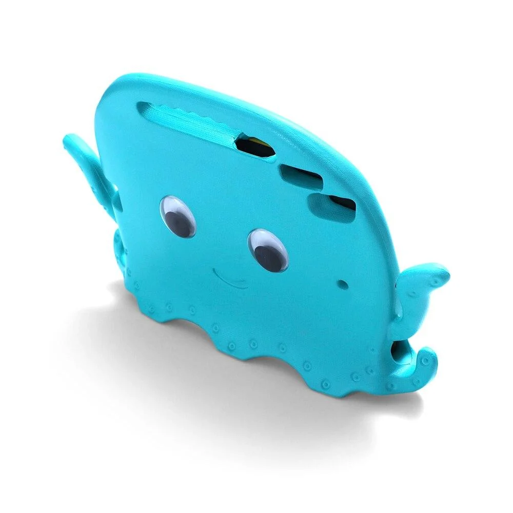 Imagem 2 de 5 do produto Capa Ipad Kids, Com Suporte De Carro, Polvo Azul,   Iplace