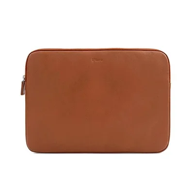 Capa Sleeve Macbook 13,3" Iplace, Pampas, Couro Marrom