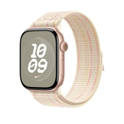 Pulseira Apple Watch Loop Esportiva Nike 46 Mm, Apple, Estelar Rosa