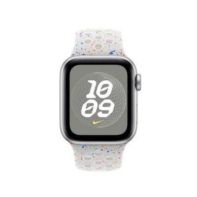 Pulseira Apple Watch Esportiva Nike 40 Mm, Platina P/m — foto 2