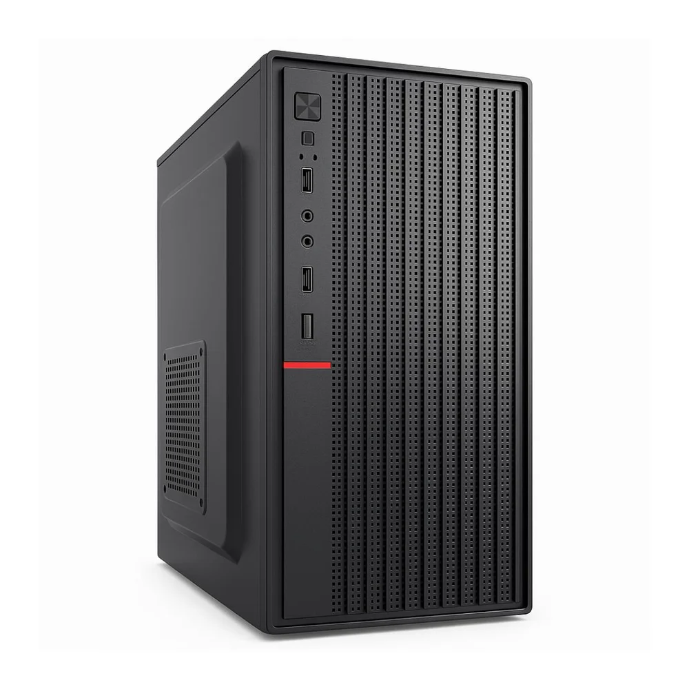 Gabinete Office Snaker S/fan S/fonte Micro-atx/mini-itx Usb Preto - Sk2512