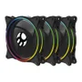 Cooler 120mm Kit Com 3 Unidades ARGB Controlavel K06aRGB LED Bluecase 3