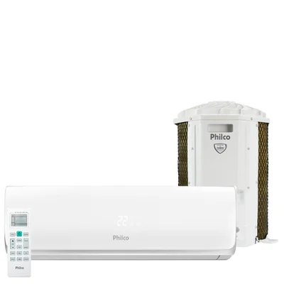 Ar Condicionado Split Philco Hi Wall 9.000 Btu/h Frio Monofásico Branco Pas9ft 220v