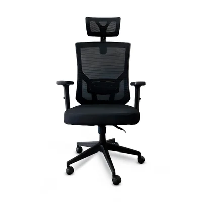 Cadeira Presidente Jhn Comfy Relaxsystem Preta B.hoff Mobile
