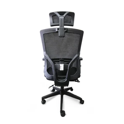 Cadeira Presidente Jhn Comfy Relaxsystem Preta B.hoff Mobile — foto 4