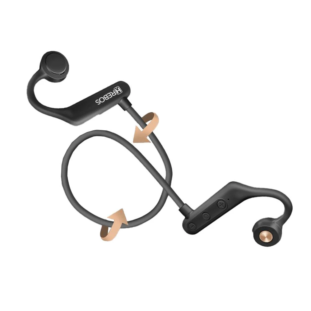 Imagem 3 de 5 do produto Fone De Ouvido Esportivo Sem Fio Hrebos Hs-520