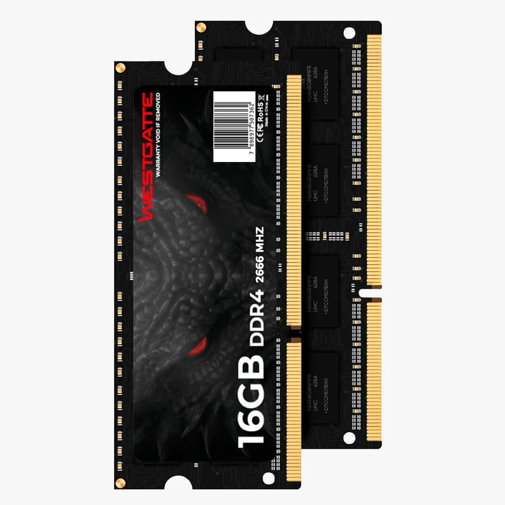 Memória Ram Ddr4 16gb 2666mhz Westgatte Notebook