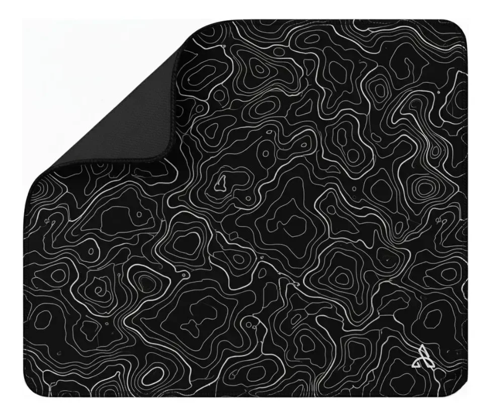 Mouse Pad Gamer Cm02 450x400mm Preto Abstrato - Atwe Eletrônicos Mouse Pad Gamer Cm02 450x400mm Preto Abstrato - Atwe Eletrônicos