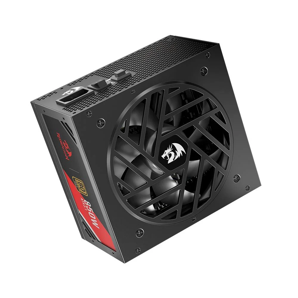 Imagem 5 de 5 do produto Fonte Gamer Redragon Master Rgms 850w 80 Plus Gold Full Modular Preto