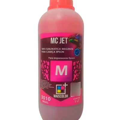 Tinta Sublimática Mc Jet Sublicolor Para Cabeça Epson 1l  Magenta