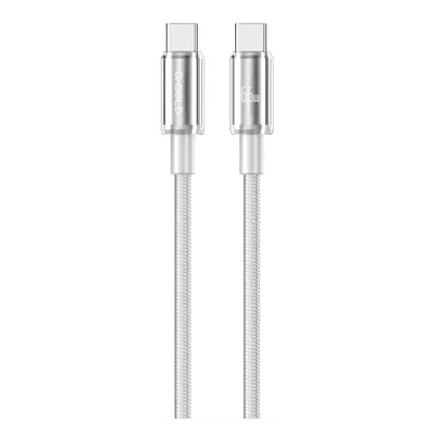 Cabo De Dados 66w A'gold Tipo-c / Tipo-c (1m) Cb86 Branco