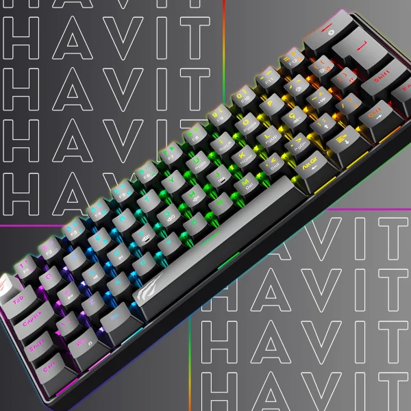 Imagem 4 de 5 do produto Teclado Mecânico Gamer Havit Gt-kb11l Abnt2 Switch Vermelho