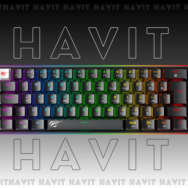 Imagem 5 de 5 do produto Teclado Mecânico Gamer Havit Gt-kb11l Abnt2 Switch Vermelho