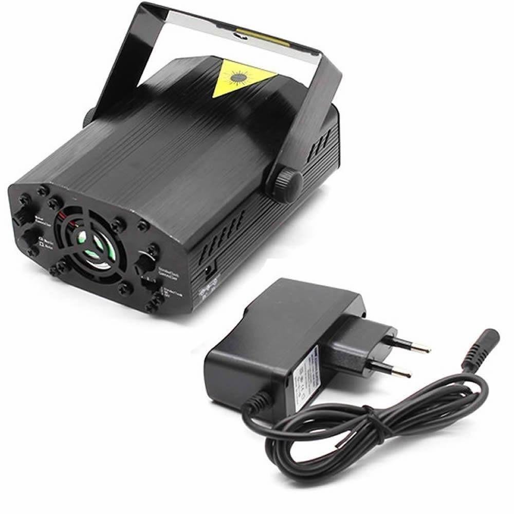 Mini Projetor Laser Canhão De Luz Efeitos Holográfico 150mw Iluminação Para Festa